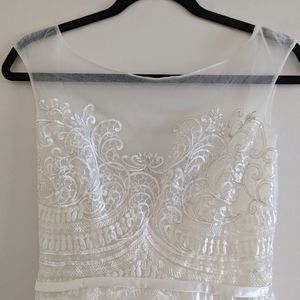 Wedding dress, ivory, size 4